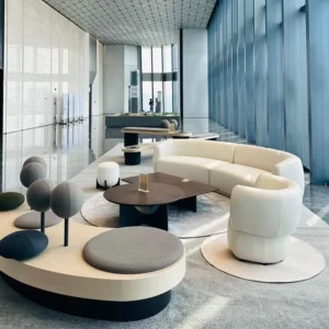 Leather Lounge Sofa - image 1