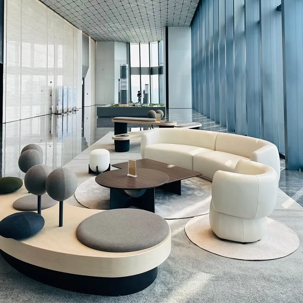 Leather Lounge Sofa