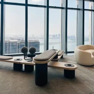Leather Lounge Sofa - image 2