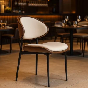Pu Leather Dining Chair - image 1