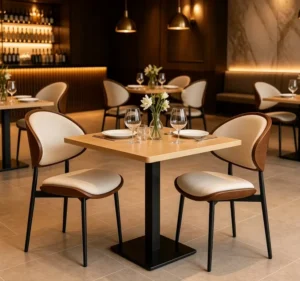 Pu Leather Dining Chair - image 2