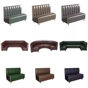 Leather Booth Seating - image 2