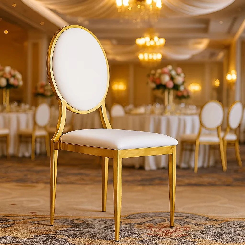 Restaurant Stackable Metal Commercial Furniture