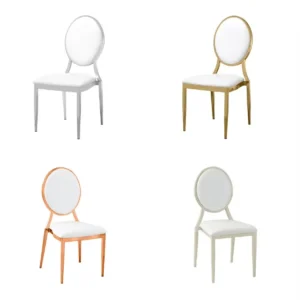 Restaurant Stackable Metal Commercial Furniture - image 2