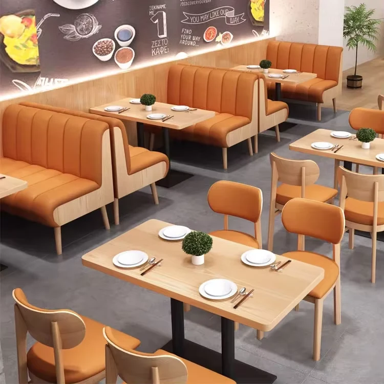 Wood Booth Seating