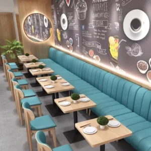 Wood Booth Seating - image 2