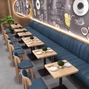 Wood Booth Seating - image 3