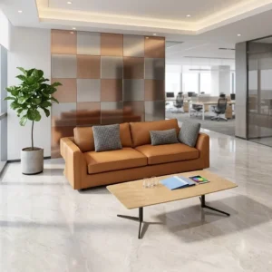 Modular Leather Lounge Sofa - image 2