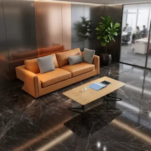 Modular Leather Lounge Sofa - image 5