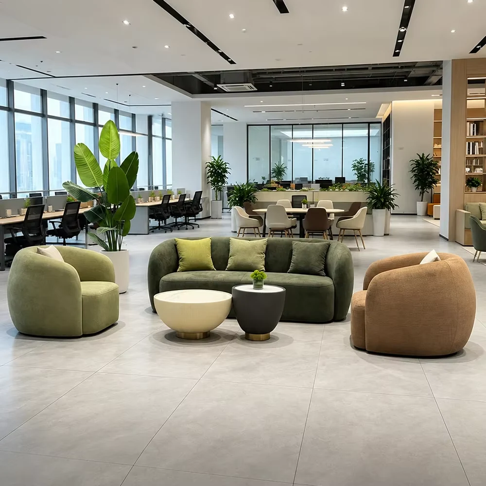Fabric Lounge Sofa