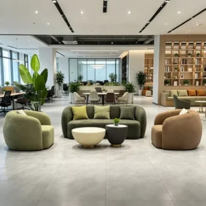 Fabric Lounge Sofa - image 5