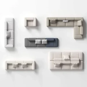 Leather Lounge Sofa - image 4