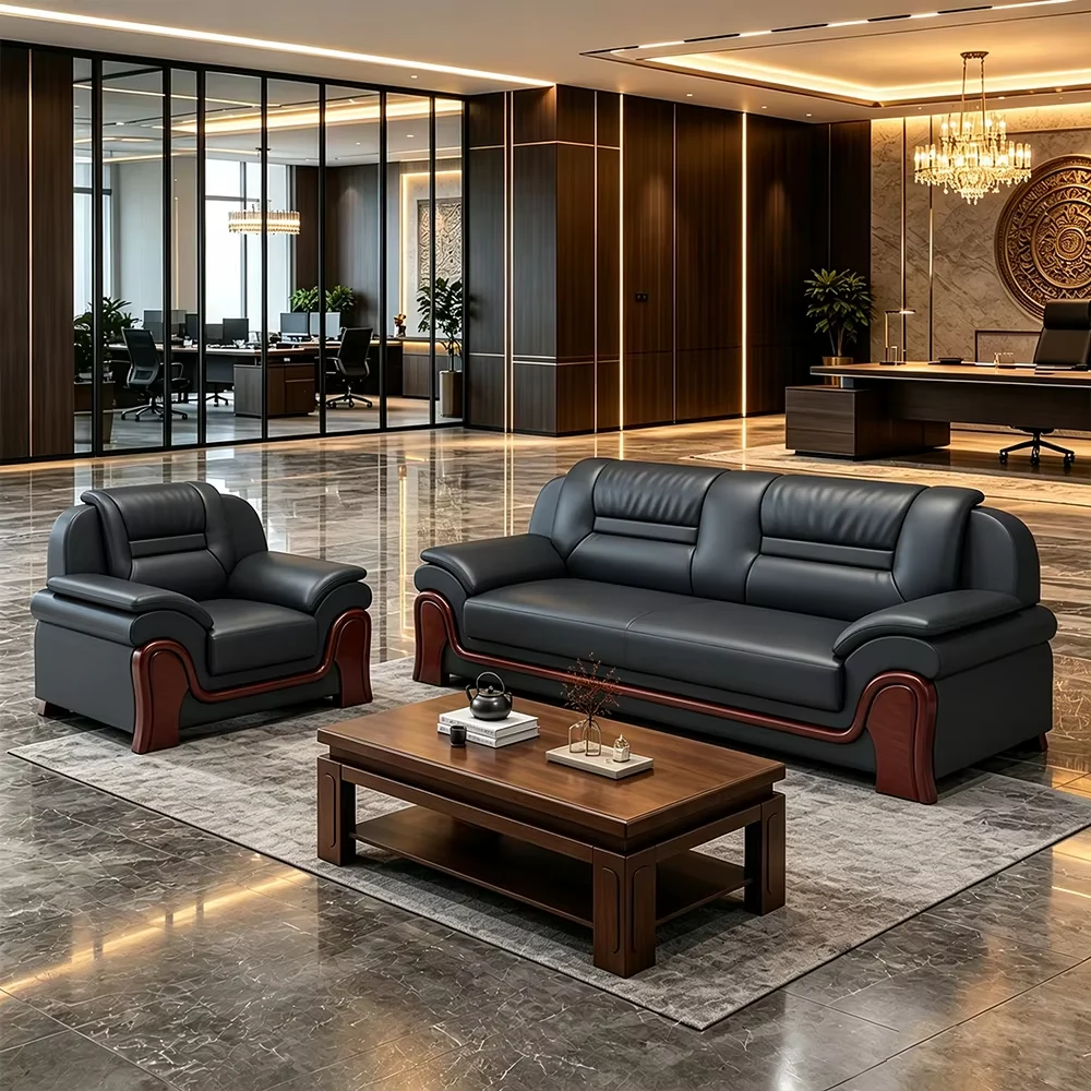 Leather Lounge Sofa