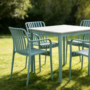 Stackable Plastic Outdoor Chair - image 3