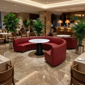 Leather Booth Seating - image 4