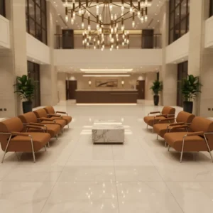 Pu Leather Lounge Chair - image 2