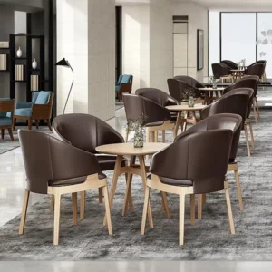 Leather Dining Table - image 2