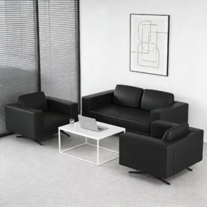 Leather Lounge Sofa - image 1