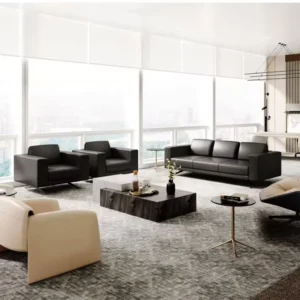 Leather Lounge Sofa - image 3