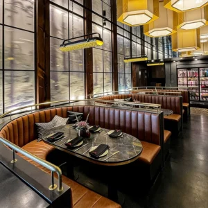 Metal Booth Seating - image 1