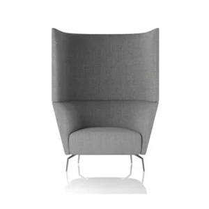 Modular High-Back Fabric Lounge Sofa - image 2
