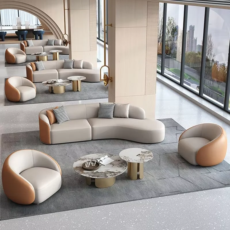 Modular Wood Lounge Sofa