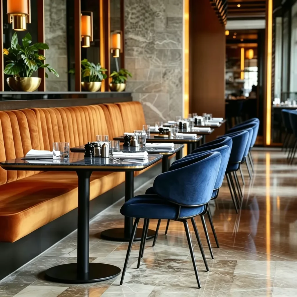 Leather Booth Seating