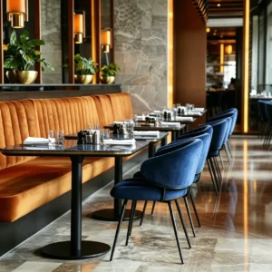 Leather Booth Seating - image 1