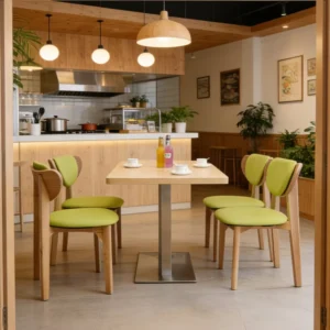 Metal Dining Table - image 2