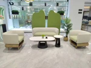 Modular Leather Lounge Sofa - image 12