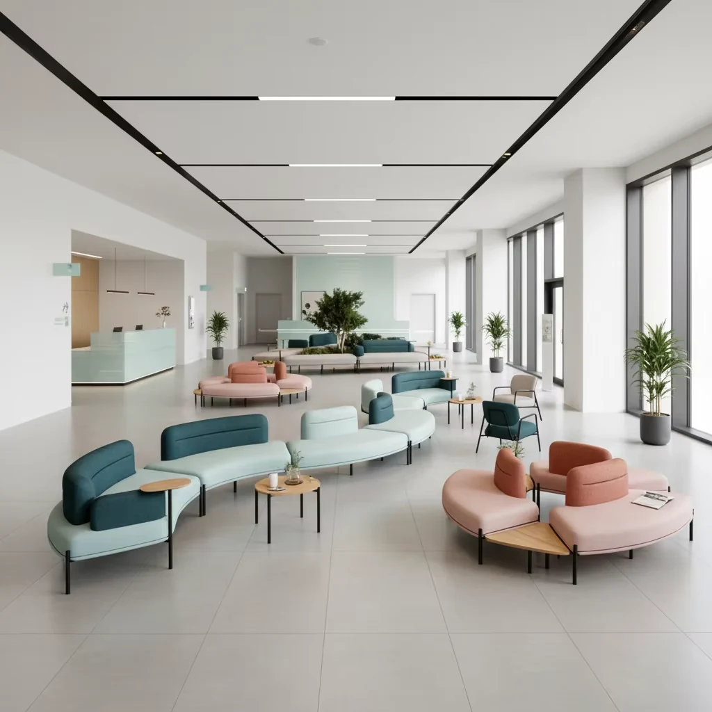 Fabric Lounge Sofa