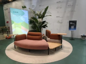 Fabric Lounge Sofa - image 2