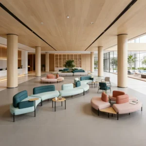 Fabric Lounge Sofa - image 5