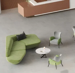 Modular Fabric Lounge Sofa - image 3