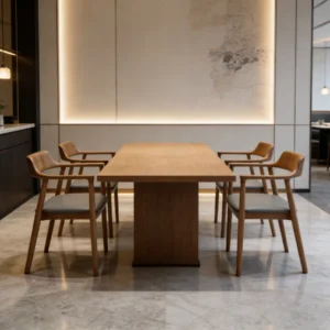 Wood Dining Chair - image 1