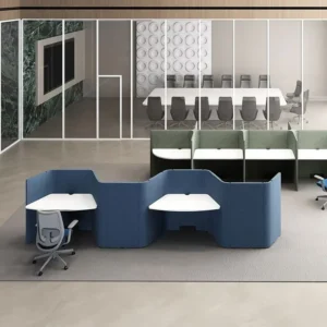 Modular Fabric Lounge Sofa - image 2