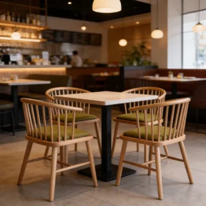 Wood Dining Chair - image 3