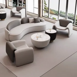 Fabric Lounge Sofa - image 1