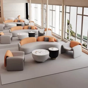 Fabric Lounge Sofa - image 2