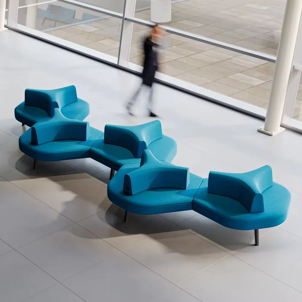 Modular Fabric Lounge Sofa