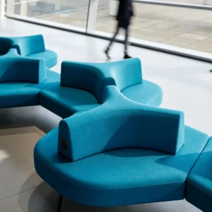Modular Fabric Lounge Sofa - image 3