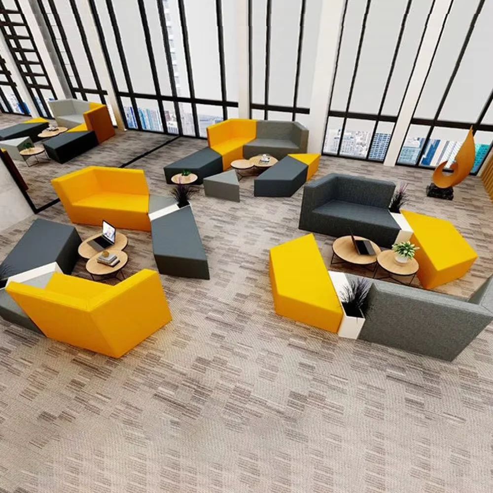 Pu Leather Lounge Sofa