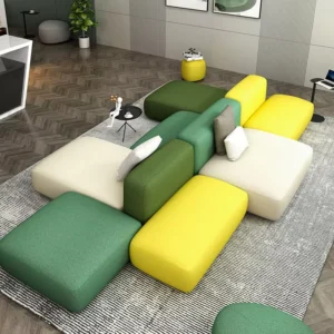 Pu Leather Lounge Sofa - image 9