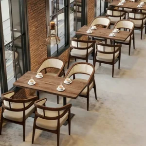 Minimalist Wood Booth Seating - image 3
