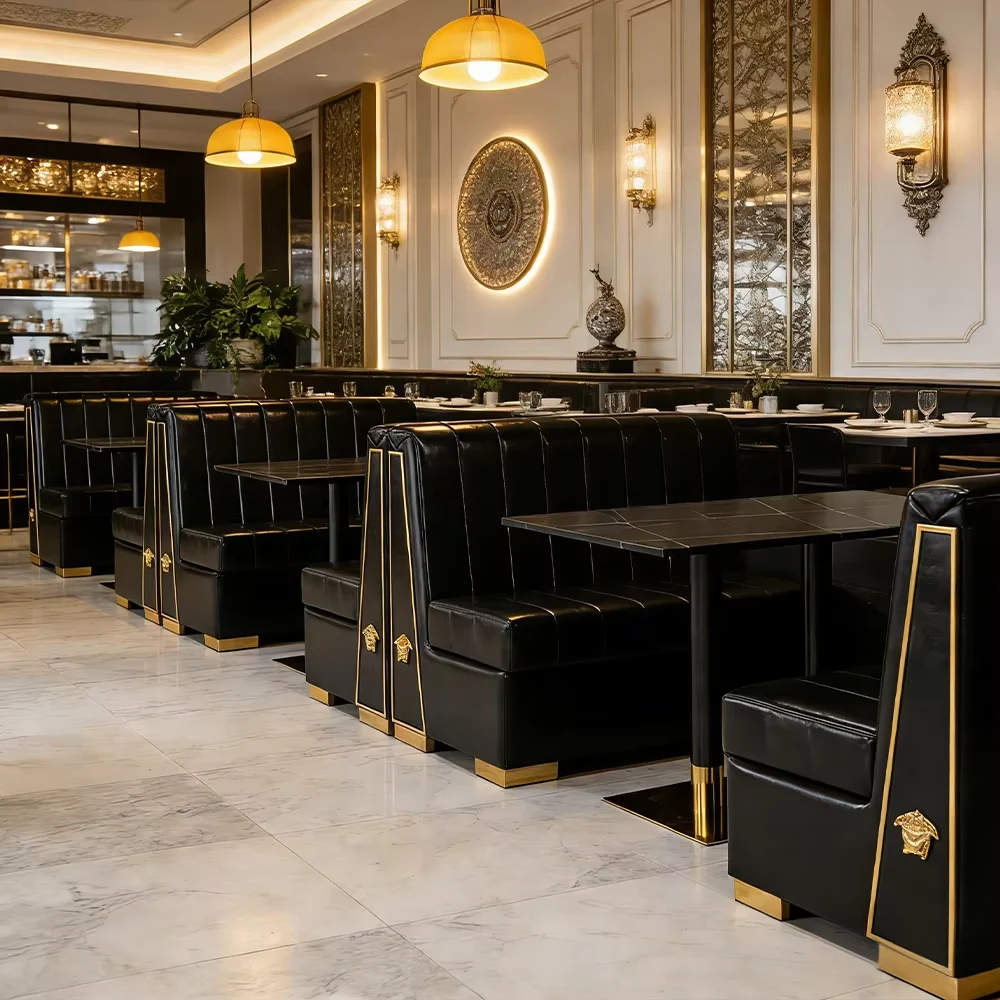 Wood Booth Seating