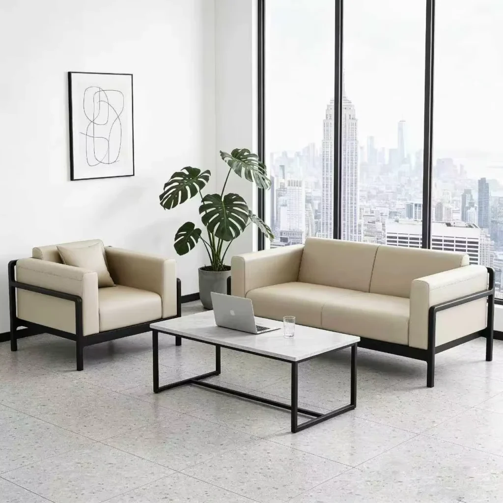 Leather Lounge Sofa