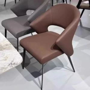 Pu Leather Dining Chair - image 3
