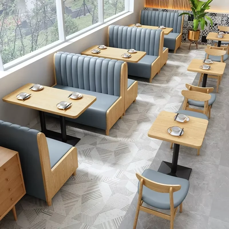 Restaurant Wood Commercial Furniture Set