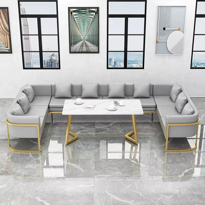 Minimalist Metal Lounge Sofa