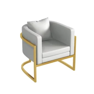 Minimalist Metal Lounge Sofa - image 3